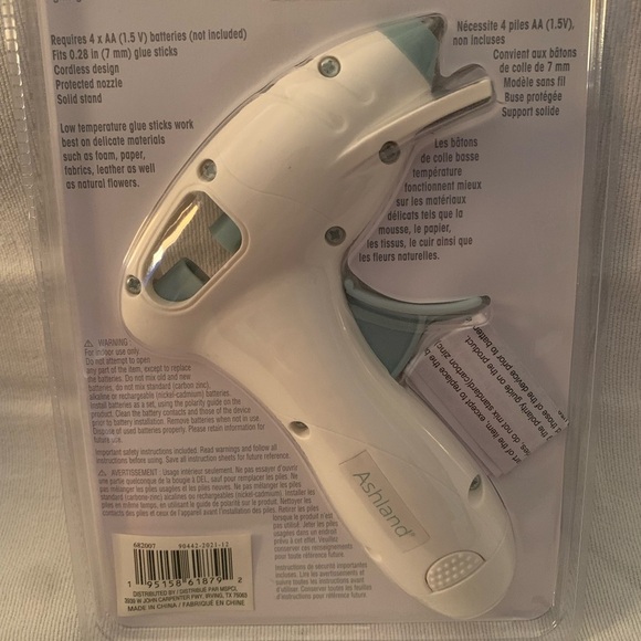 NIB Ashland Cordless Glue Gun, Batteries Not Included - Picture 5 of 5